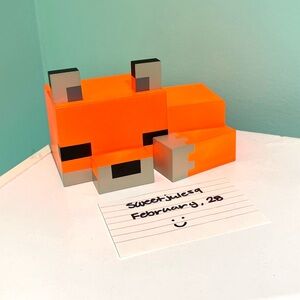 Minecraft Fox Night/Desk Light - PALADONE
